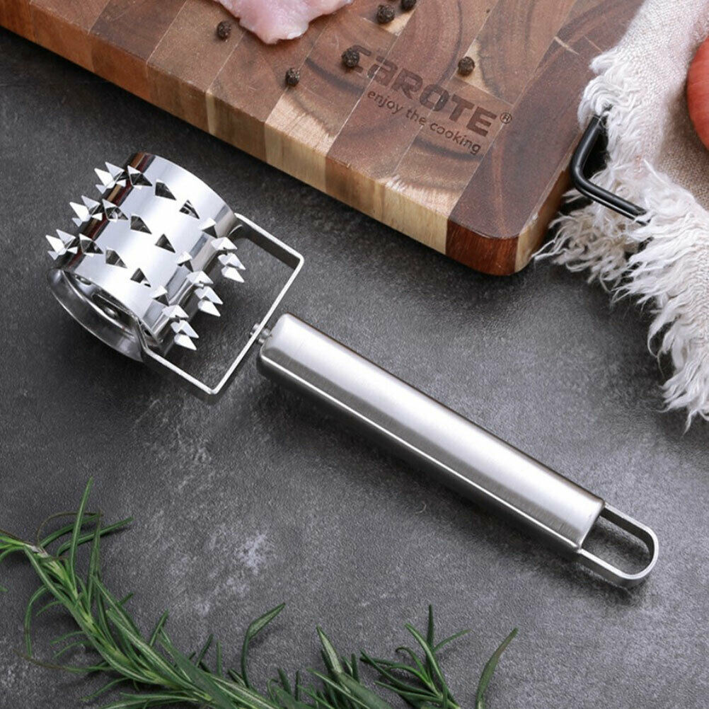 Stainless Steel Useful Loose Meat Tenderizers Meat Hammer for Steak knock.l8
