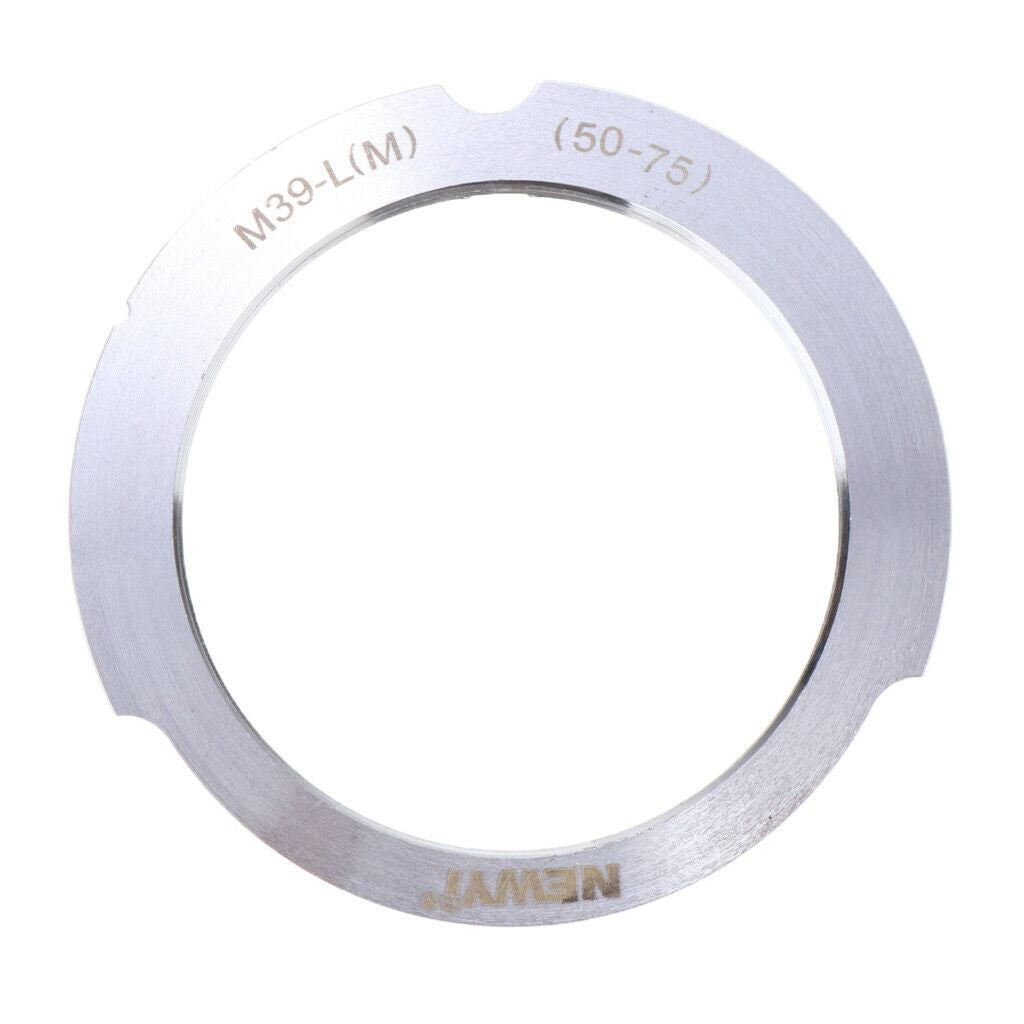 Lens L (M39) to LM (50-75) Focusing lens for cameras with