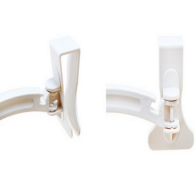 2pcs Kitchen Cabinet bags hooks Trash Garbage Bag Hanger Cupboard Door Ra.l8