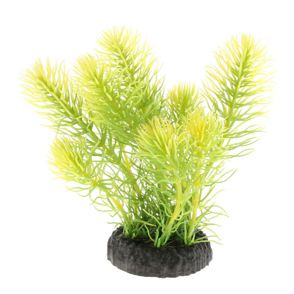 Artificial Plants for Aquarium Decorations Aquatic Plant Plastic Light Green