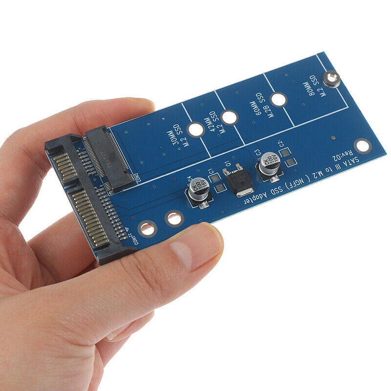 M.2 Card NGFF SSD to 2.5" SATA Adapter NGFF SSD to SATA3 Convert Ca.l8