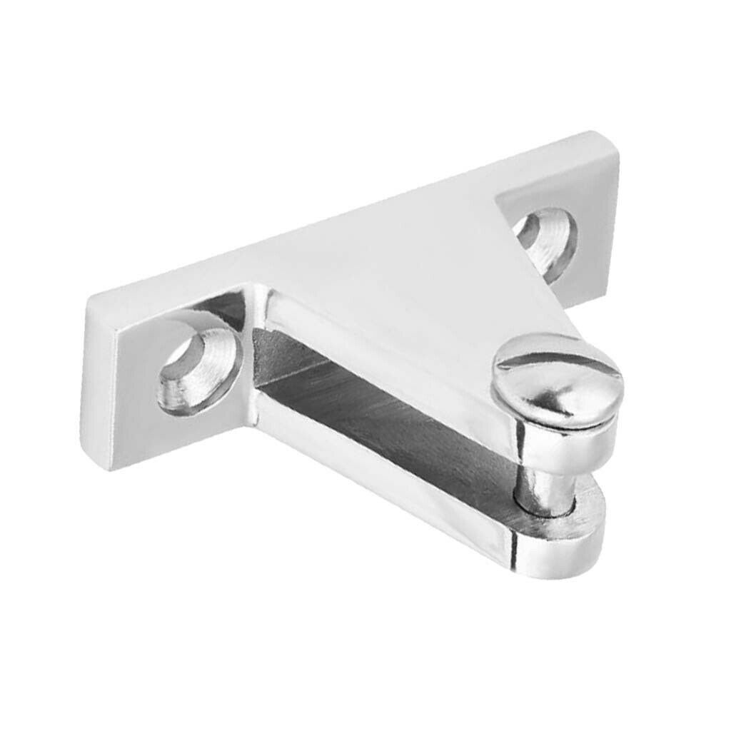 Boat Cover/ Canopy Fitting 90 Degree Straight Deck Hinge 316 Stainless Steel