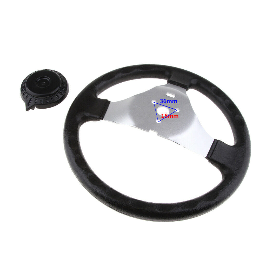 300mm Steering Wheel for 150 250cc Go Kart Buggy Quad  Kandi JCL