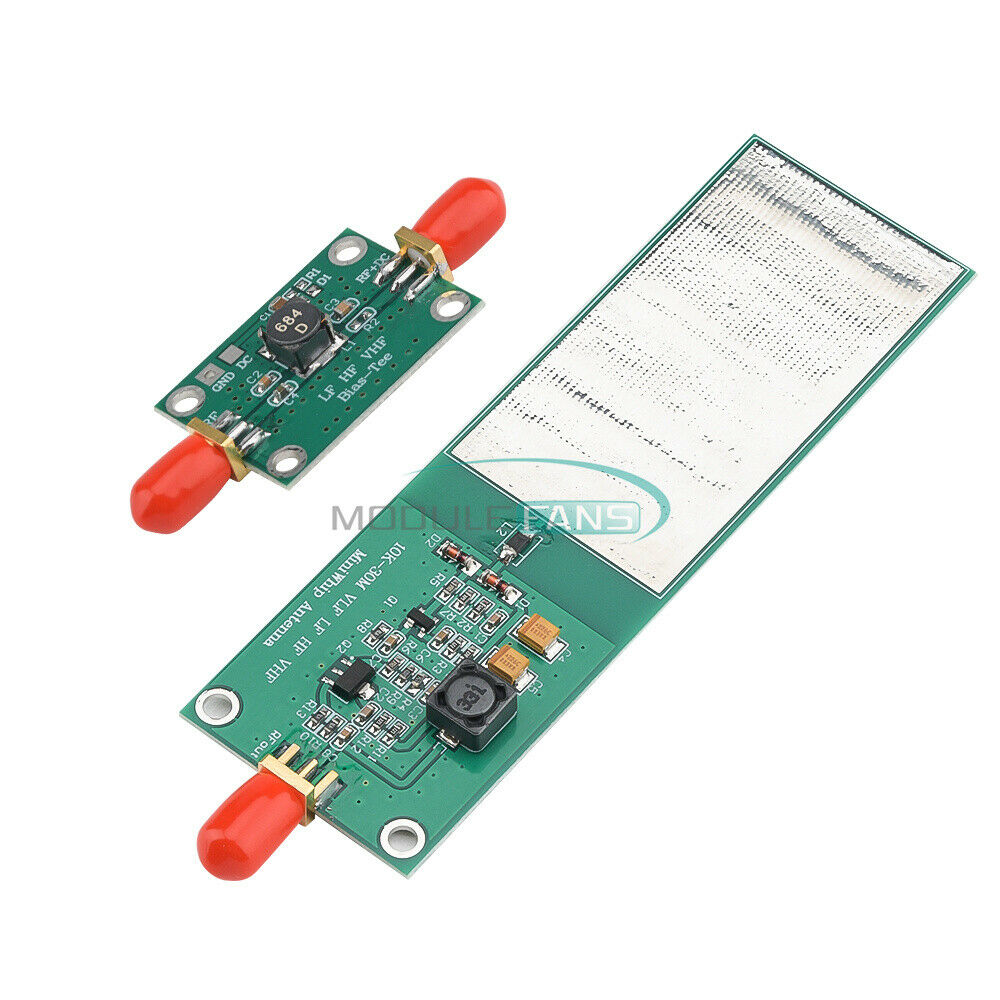 Mini-Whip RTL-SDR Shortwave Active Antenna Mf/Vhf Radio Receiver 10KHz-30MHz