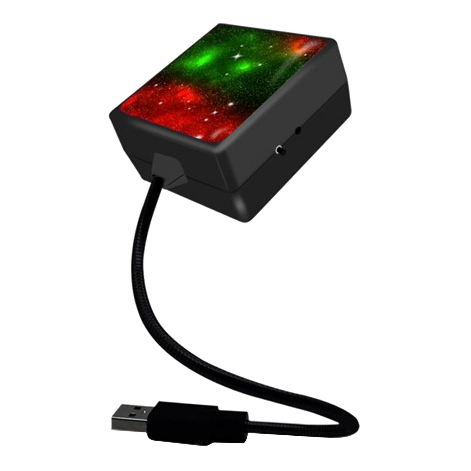 Mini USB Car Roof Light Starry Sky Light Lamp Home Car Decoration Red Green