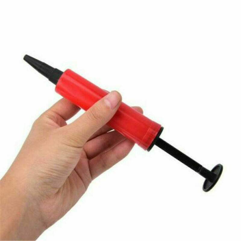 HOT Mini Balloon Pump Hand Push Plastic Inflator Balloon Accessories Random AU