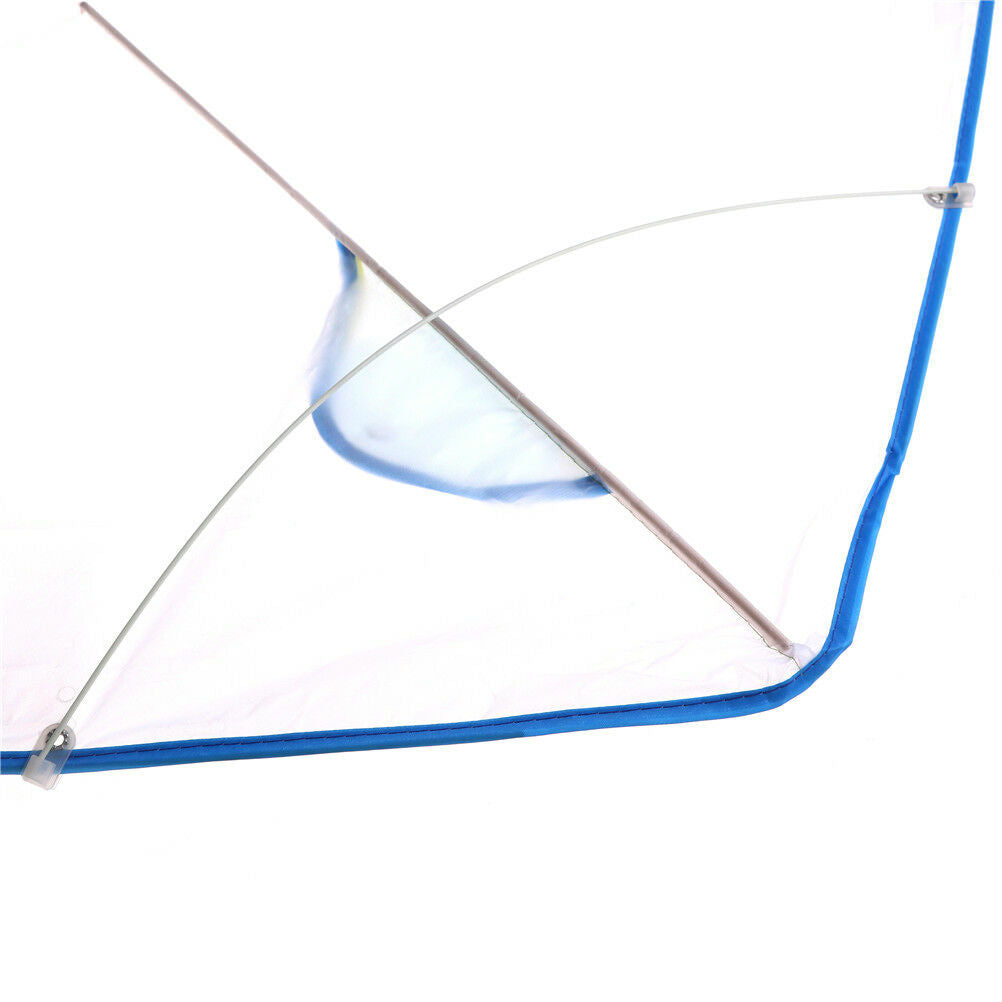 1x DIY Painting Kite Foldable Outdoor DIY Blank Butterfly Kite Kids Sport .l8