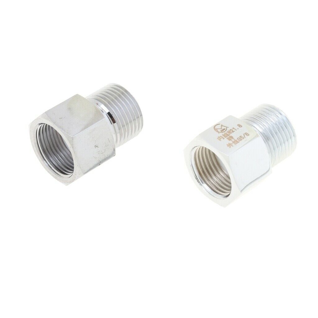 2 Pcs Co2 Regulator Adaptor Aquarium Tank Carbon Dioxide Convertor