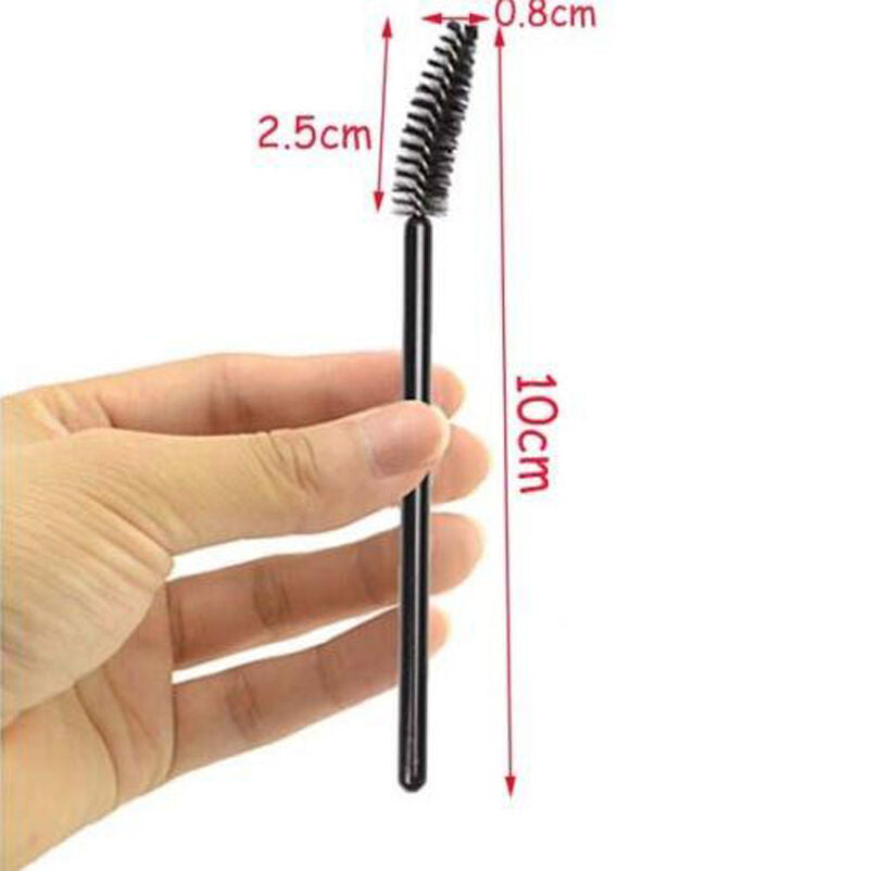 10PCS Disposable Makeup Tool Oblique Design Rotate Eyelash brush Cosmetic New