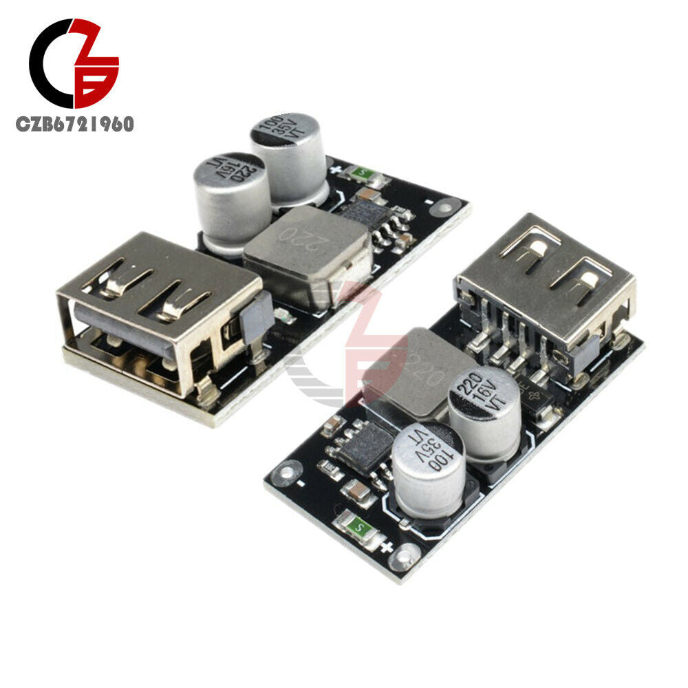 6-32V 12V 24V QC3.0 QC2.0 DC-DC Step Down Buck Converter Charging Circuit Module