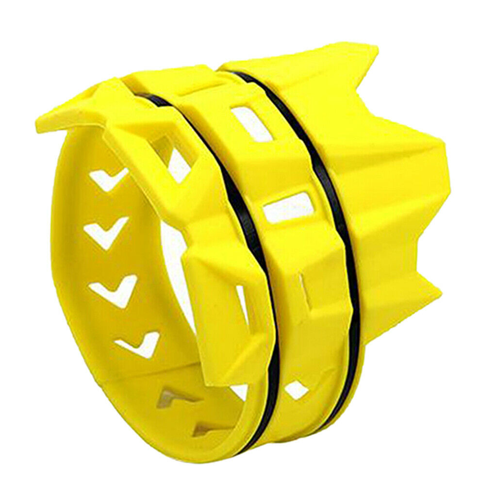 Universal Motorcycle Exhaust Muffler Silencer Protector Motorcross Yellow