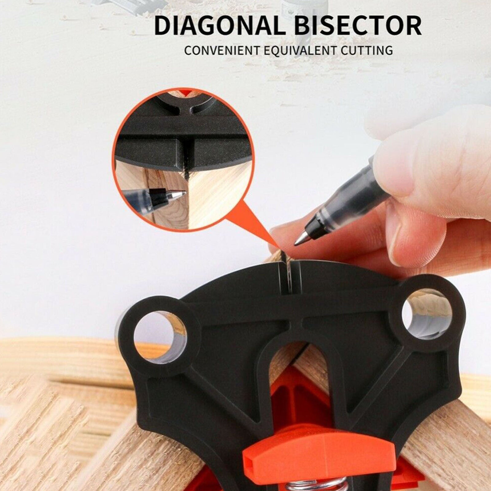 4pcs Wood Angle Clamps 60/90/120 Degrees Woodworking Corner Clamp Right