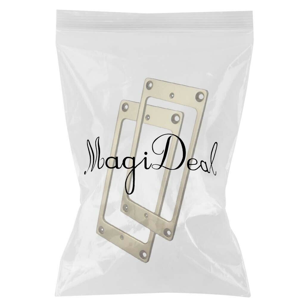 Golden Guitar Humbucker Pickup Frame with Sealed Pickup Covers Screws for ST SQ
