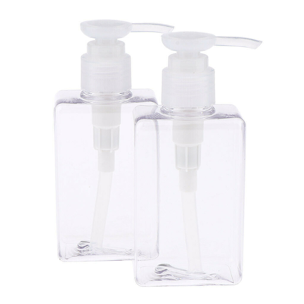 8 Pieces 150ml PET Empty Pump Bottles Dispenser for Essence Foam Emulsion