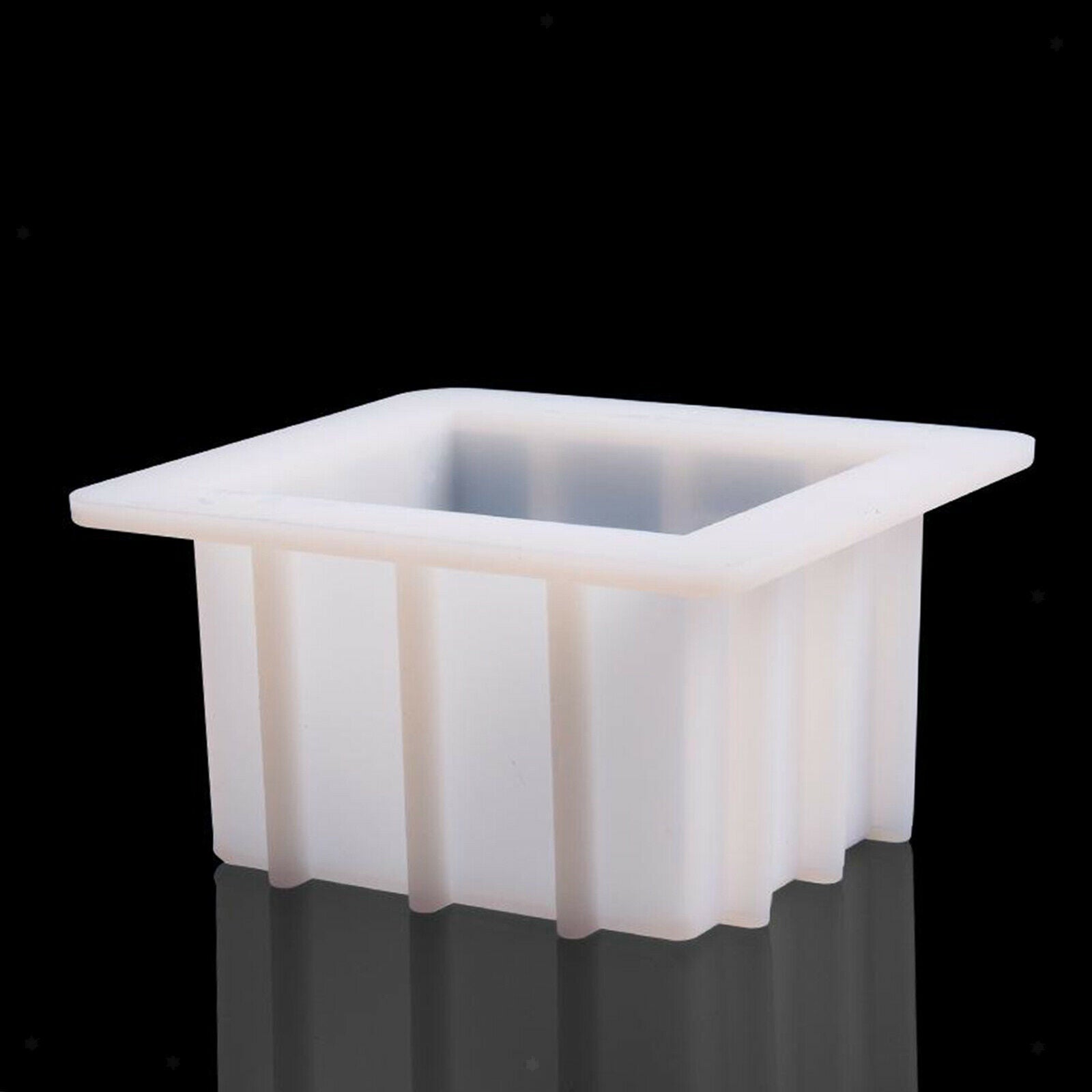500ml Durable Soap Mold Silicone Cake Bread Mould Jelly Baking 18oz Moulds