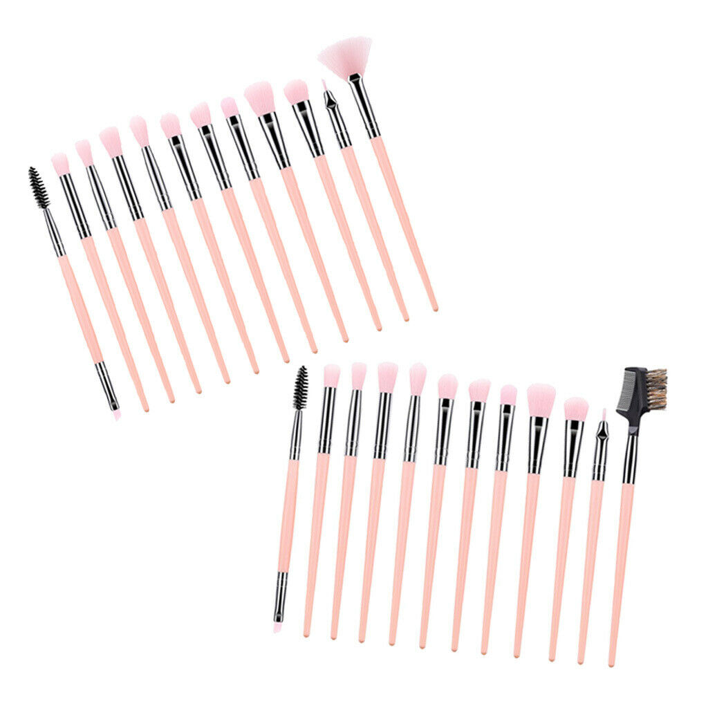 Eye Makeup Brushes Set Wooden Handle Eyeshadow Shaping Trimming Brush Comb