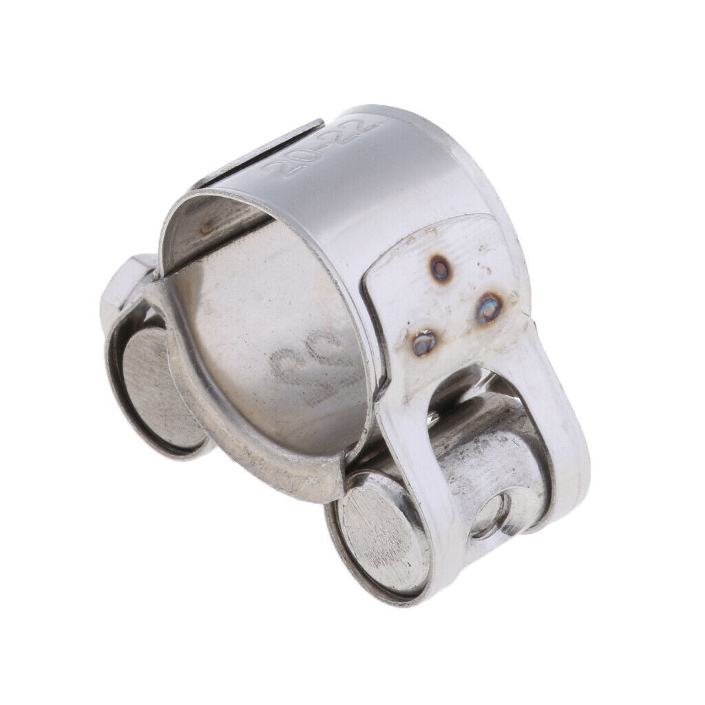 20-22mm & 26-28mm Motorcycle Exhaust Pipe Clamp Caliper - Stainless Steel