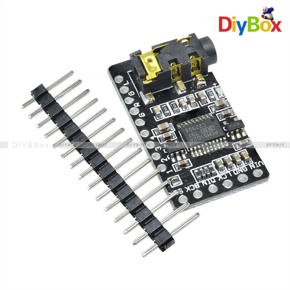 Interface I2S PCM5102 DAC Decoder GY-PCM5102 I2S Player Module For Raspberry Pi