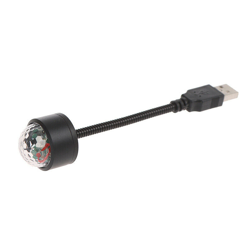 LED Atmosphere Lamp Car Voice Control Atmosphere Light USB Car Lig SJ
