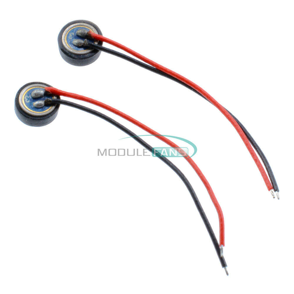 5PCS 4*1.5mm Electret Condenser Microphone MIC Capsule 2 Leads New