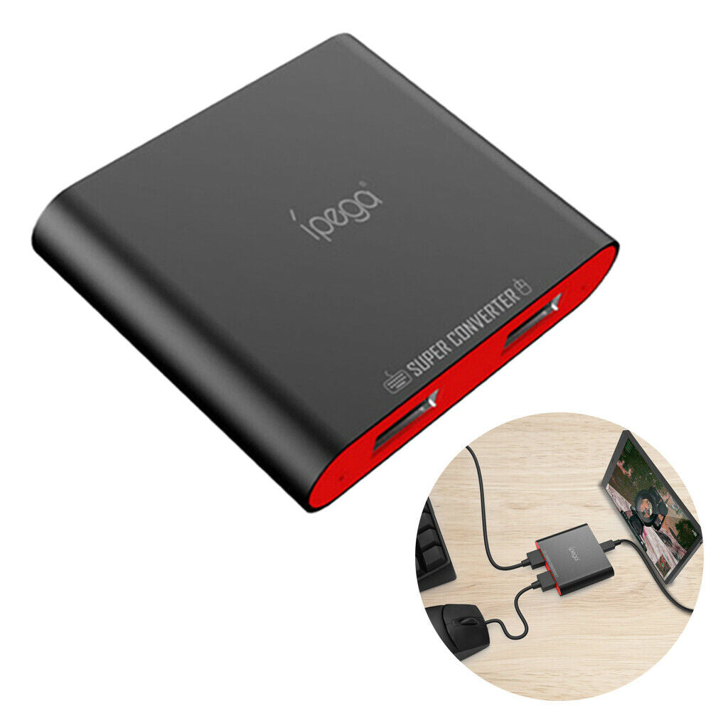 Portable Compact PG-9116 Wireless Bluetooth 4.0 Keyboard Mouse Converter