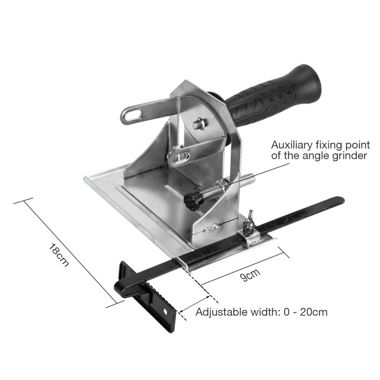 1pc Angle Grinder Stand Bracket with Base Plate Cover Cutting Accessories