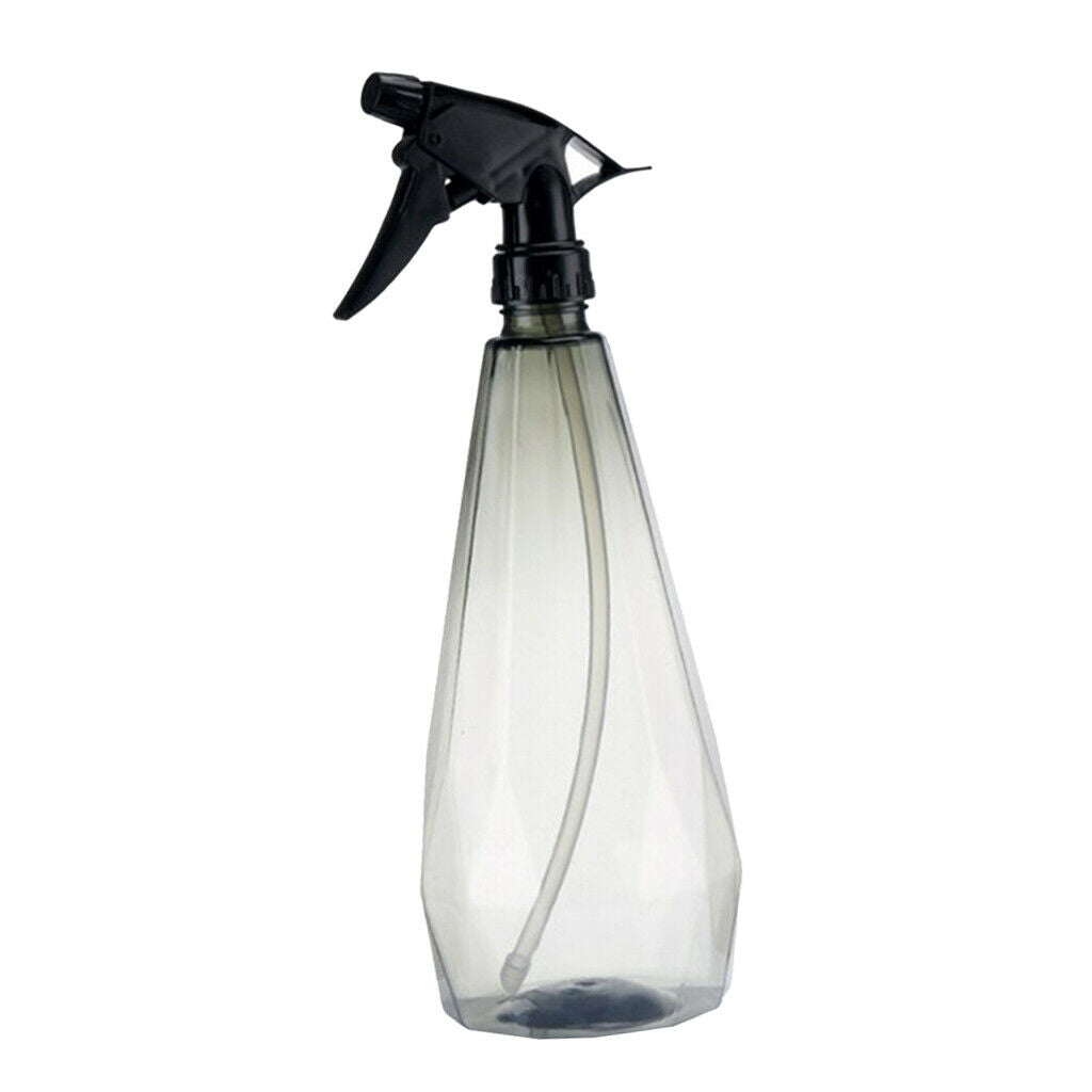 2x 1000ml Misting Spray Bottle Clear Plant Watering Can Trigger Sprayer