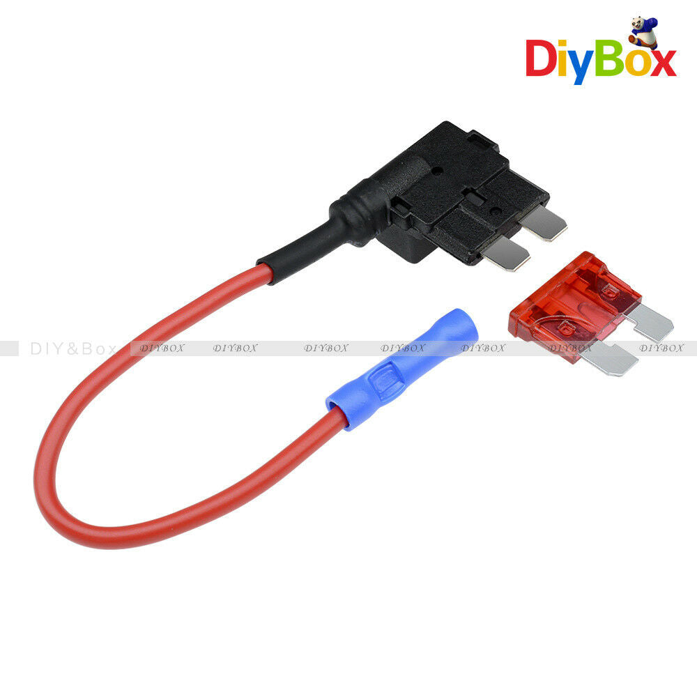 Micro TAP Adapter Blade Fuse Holder 10A 12V ACS Add A Circuit Fuse ATM APM DIY
