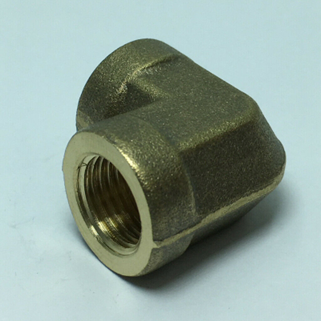 1Pc DN8 1/4" Female x Female Elbow Brass Adapter Connector Pipe Tube Fitting
