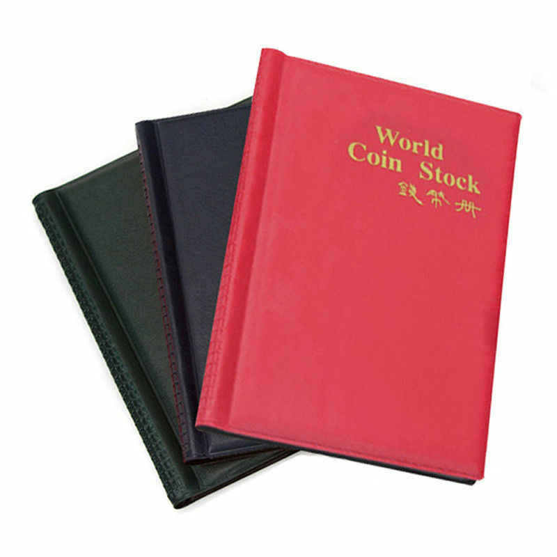 120 Collecting Coin Penny Money Pocket Storage Album Books Holder Case Folder L