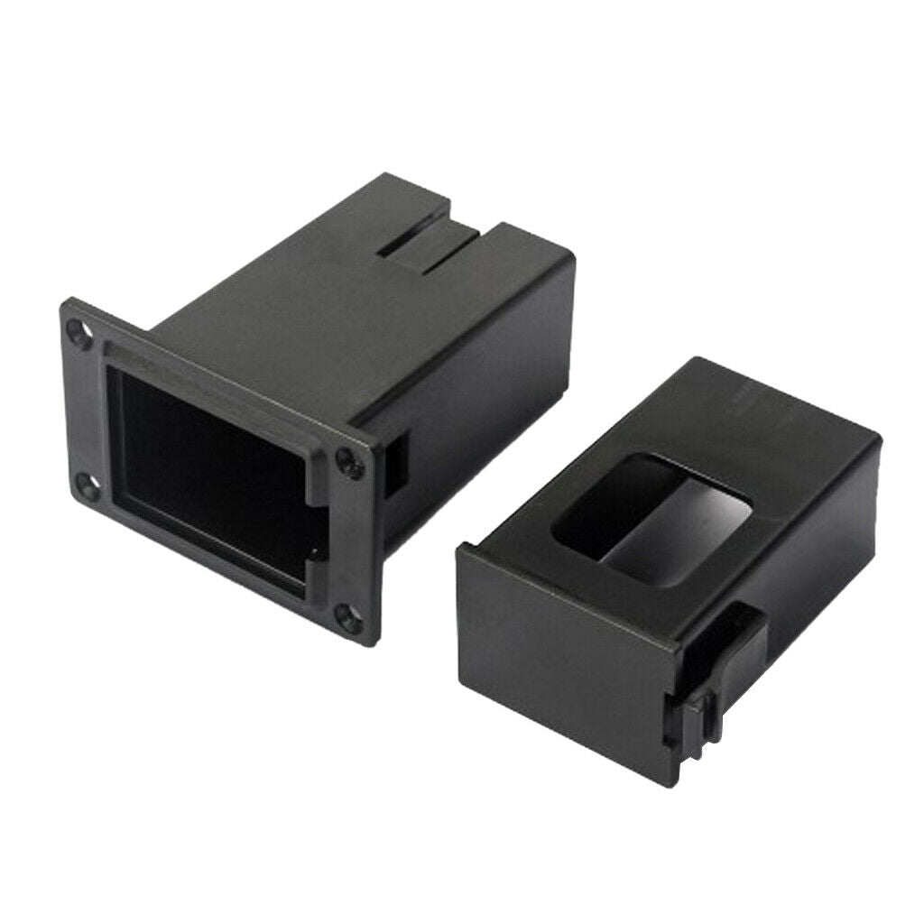9V Battery Hold Case Box Compartment Cover for Electric Guitar Pickup