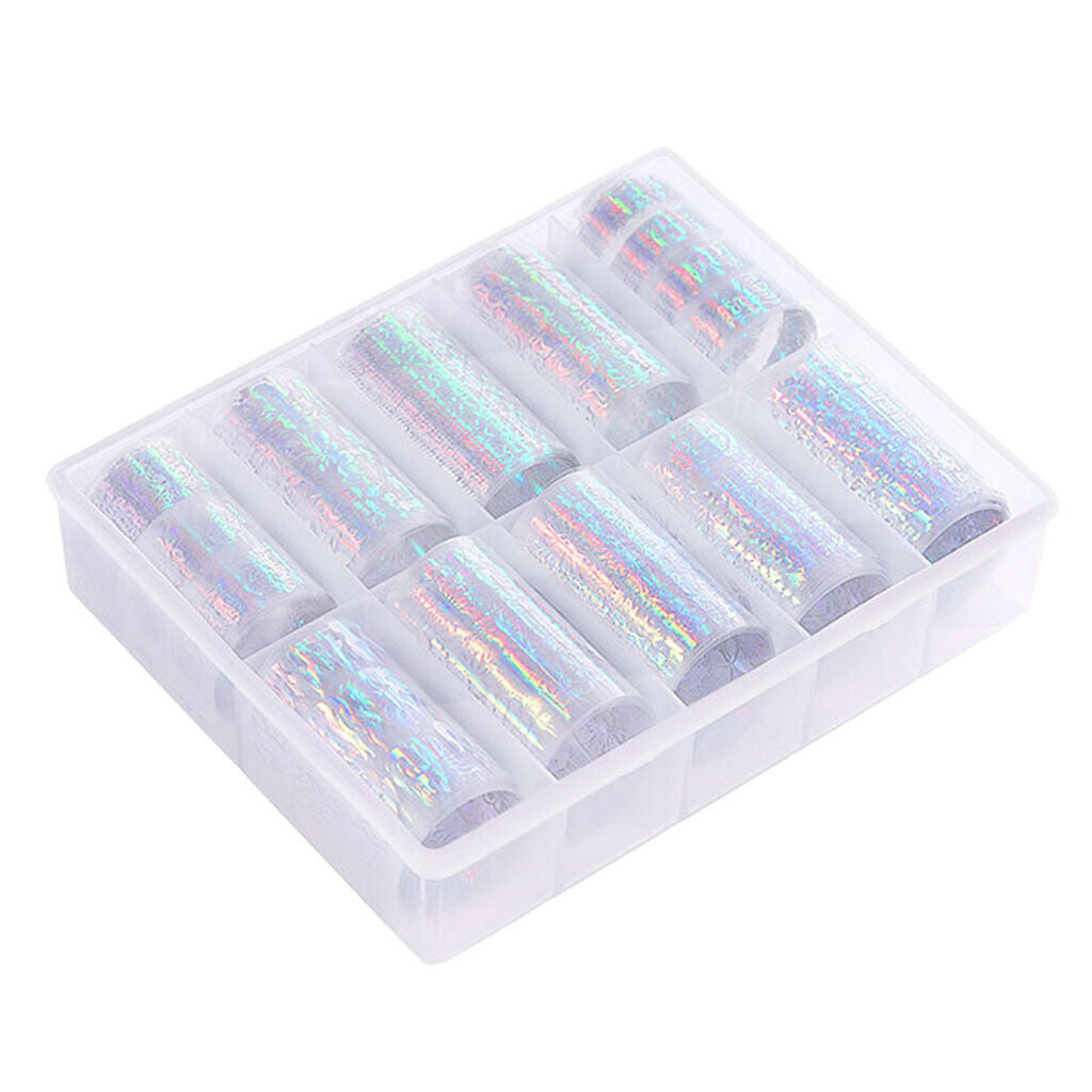 Women DIY Adhesive Nail Stickers Sky Flower Star Halloween Nails Decals