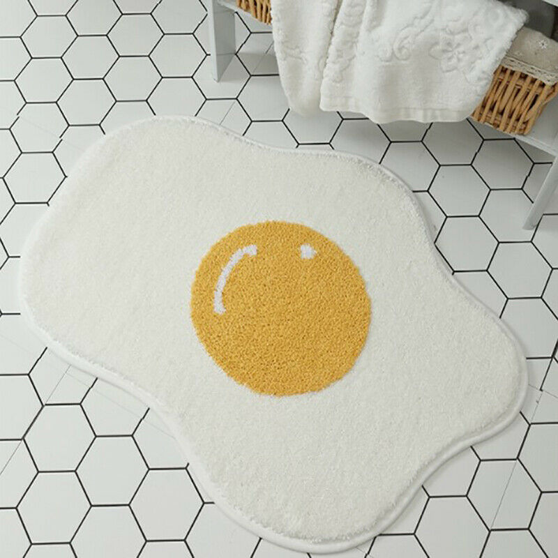 Egg Bathroom Rug Bedroom Floor Mats Nordic Welcome Doormat Chic Room DecorFCA