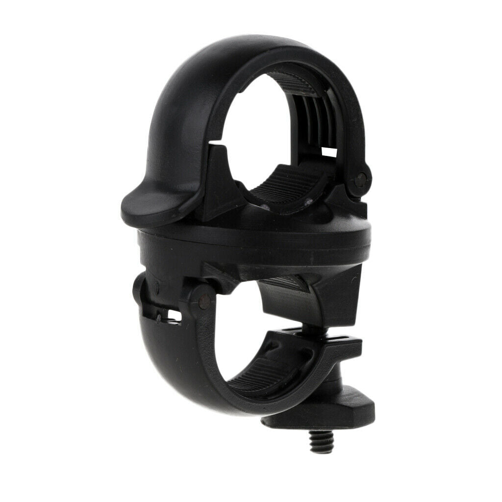 Portable Cycling Bike Bicycle Flashlight Lamp Clamp  Rotation Grip LED