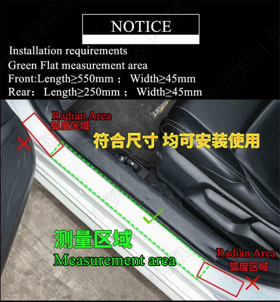 4Pcs Car Door LED RGB Flowing Pedal Lights Welcome Scuff Lamps Decorative Lights