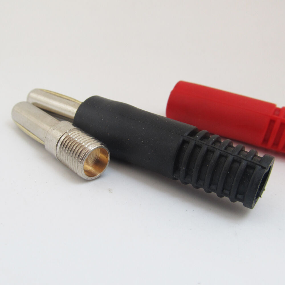 5pairs High Current Max Diameter 8mm Banana Plug Copper Soldering Connector