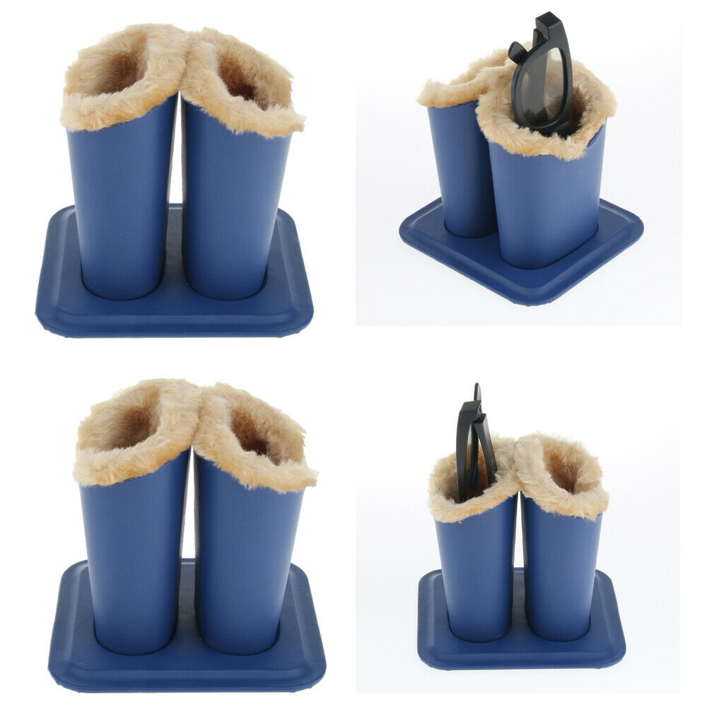 2 Pieces Eye Glasses Display Holder Case Stand Box for Sunglasses, Eyeglasses,