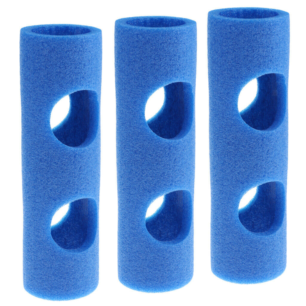 3x LDPE Swimming Float Noodle Holed Connector Woggle Joint Holder Bulider