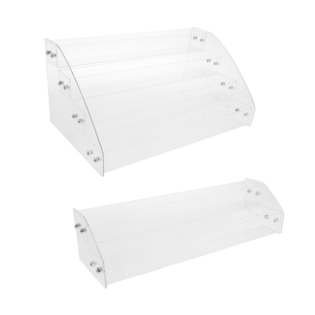 Pack of 2, Convenient Acrylic Sunglasses Organizer Makeup Cosmetic Samples