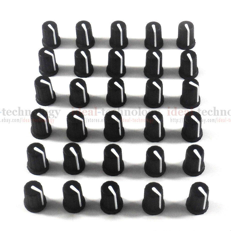 30PCS OEM knob For Pioneer TRIM DJM800, DJM900, DJM2000 spare part DAA1204 Black