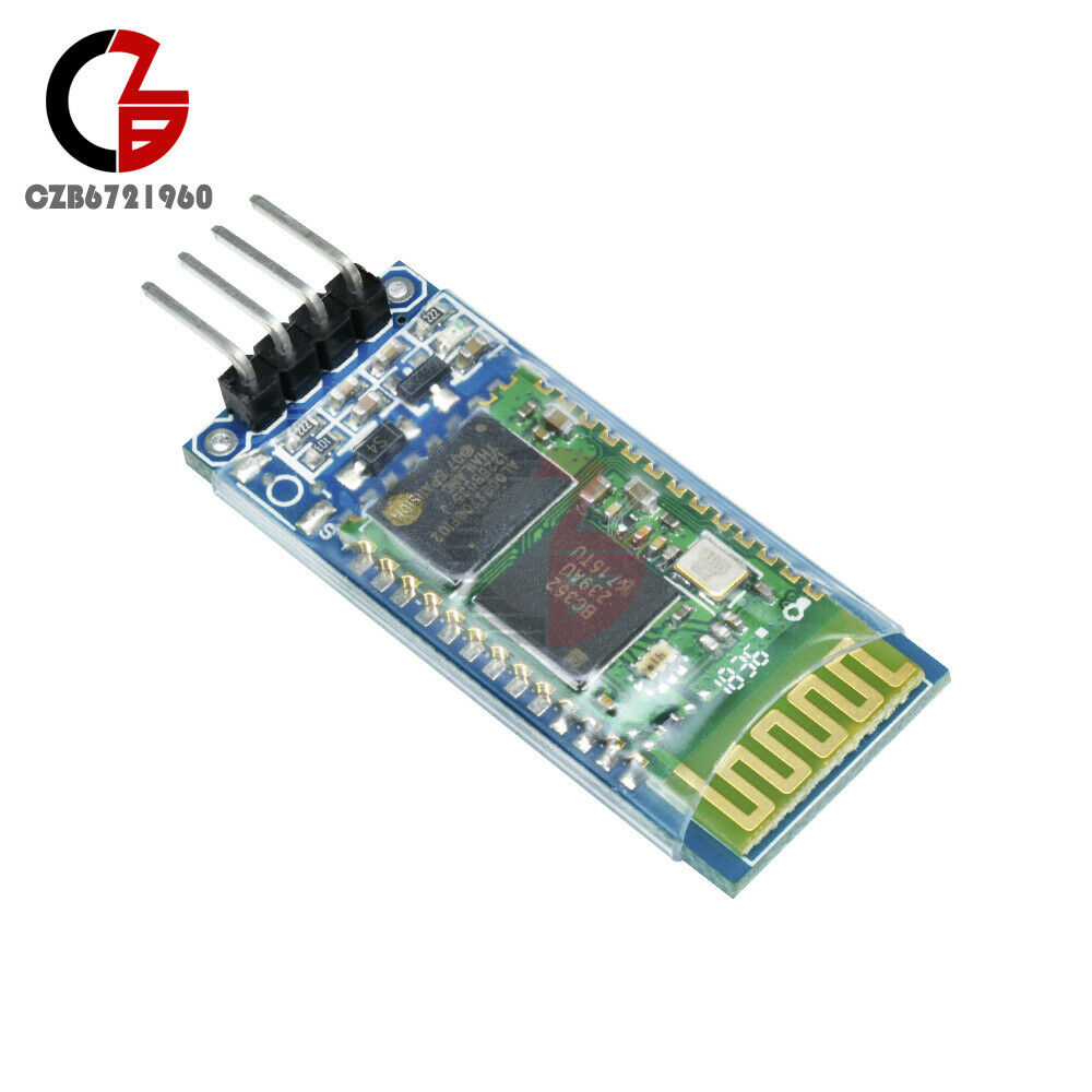 1PC HC-06 RS232 Wireless Serial 4 Pin Bluetooth RF Transceiver Module Backplane