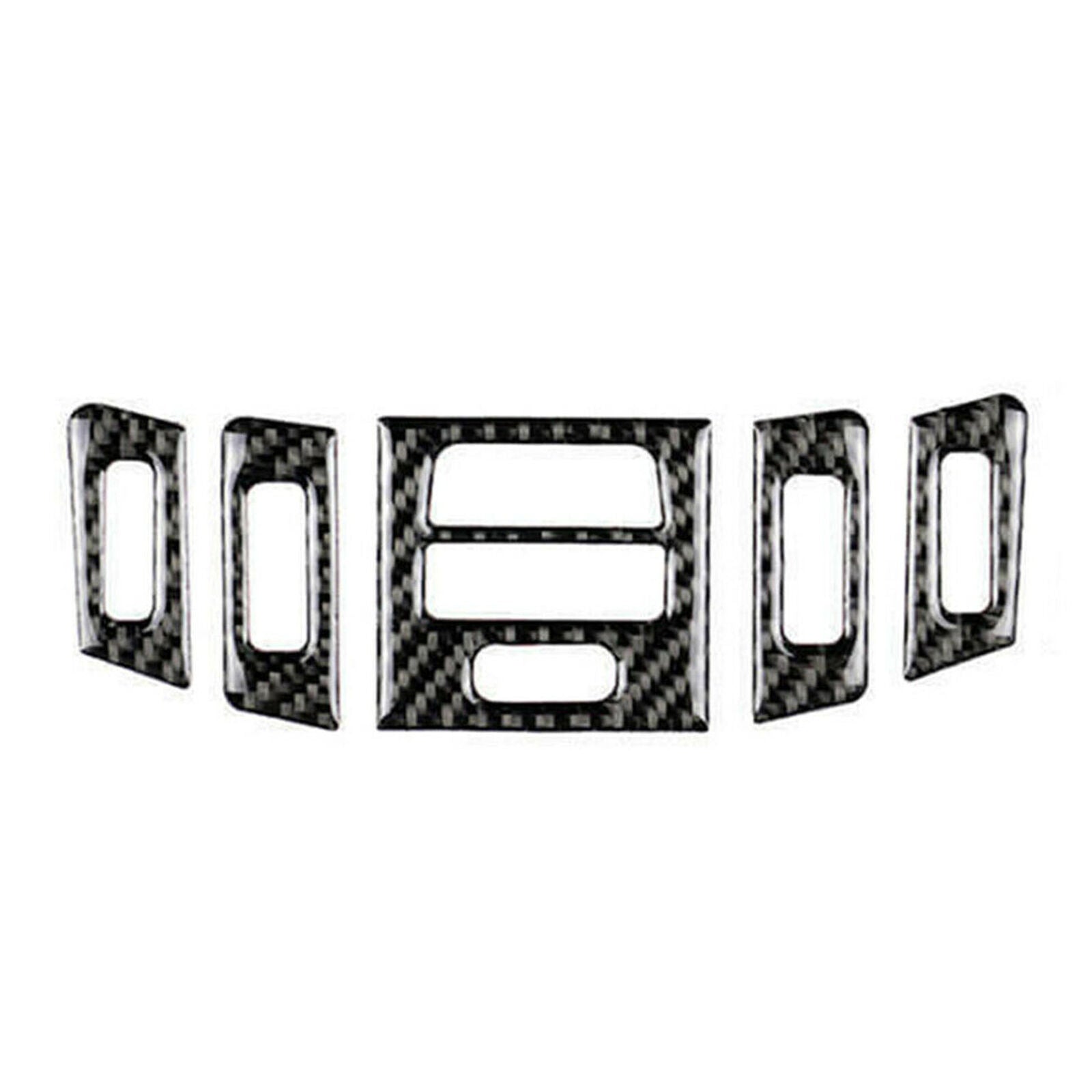 Carbon Fiber Air Vent Outlet Cover Trim For BMW 3 Series E90 E92 E93 2005-2012