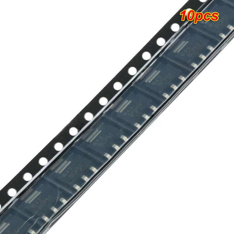 10pcs SMD SOT-223 BCP51 PNP type transistor triode Semiconductors
