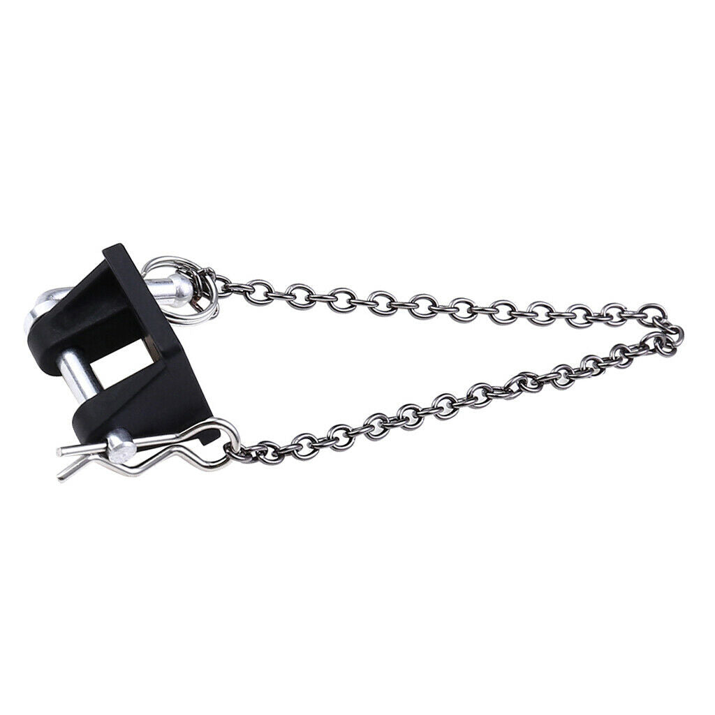 1 lot Metal Hitch Trailer Hook for TRX4 Axial SCX10 II 90046 90047 RC Black