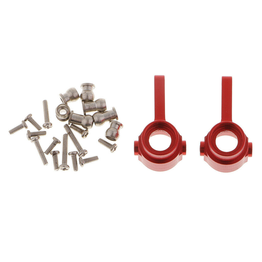 Aluminum Steering Knuckles Hub Carrier(l/r) For 1/28 Rc Car Upgraded Hop-Up