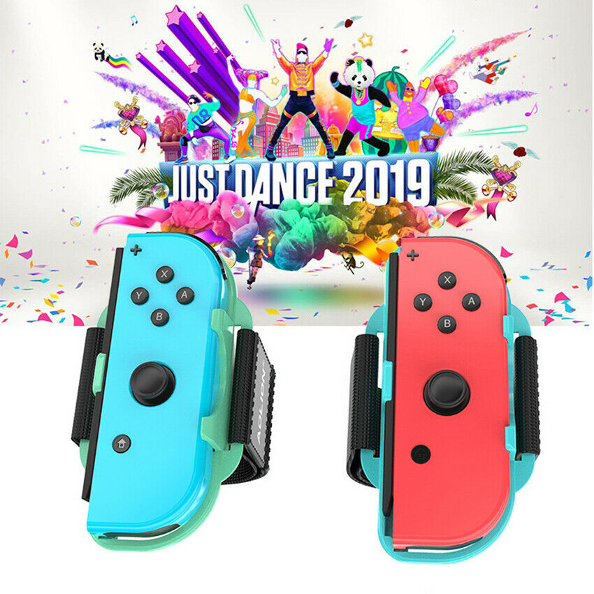 1 Pair Wristband Game Strap Band Dancing For Nintendo Switch Joy-Con Just dance