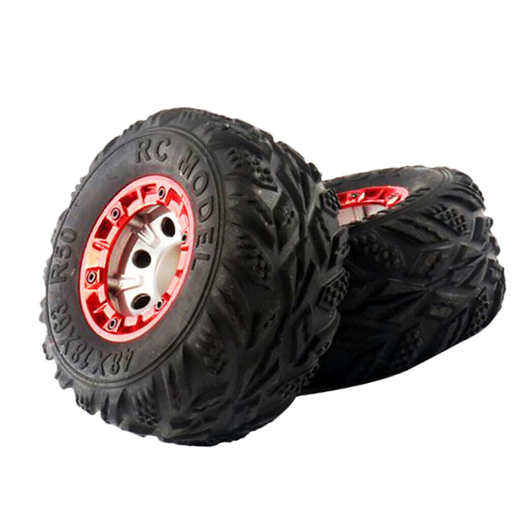 2/set RC Car 100mm Rubber Tire for Wltoys 12428 FY03/05 BG 1513 RC Car
