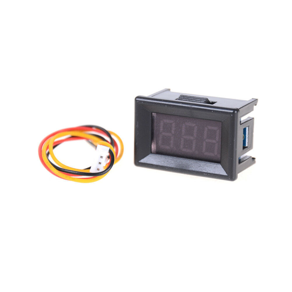 DC0-100V LED Mini Digital Voltmeter Volt Meter Gauge Voltage Panel Meter 3w WF