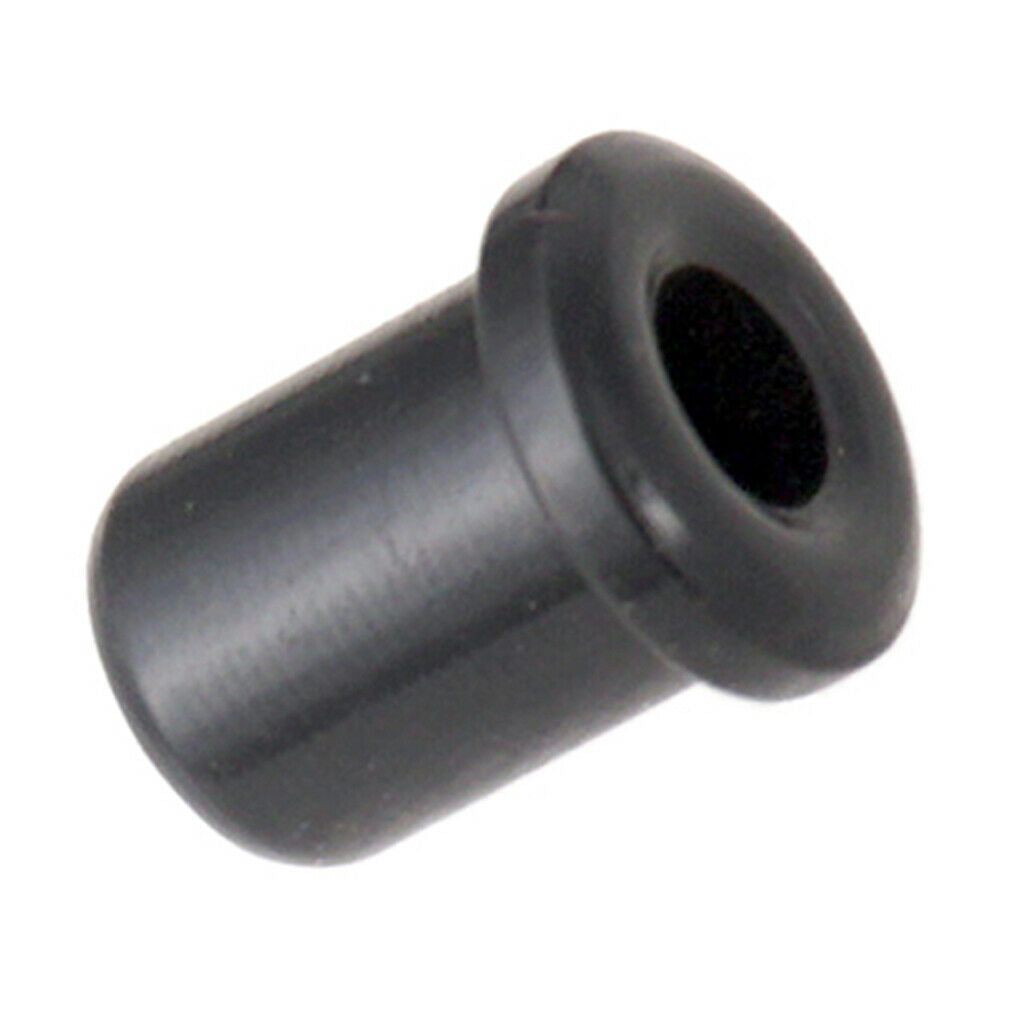 6pcs guitar string mounting rings through body sleeve for guitar black
