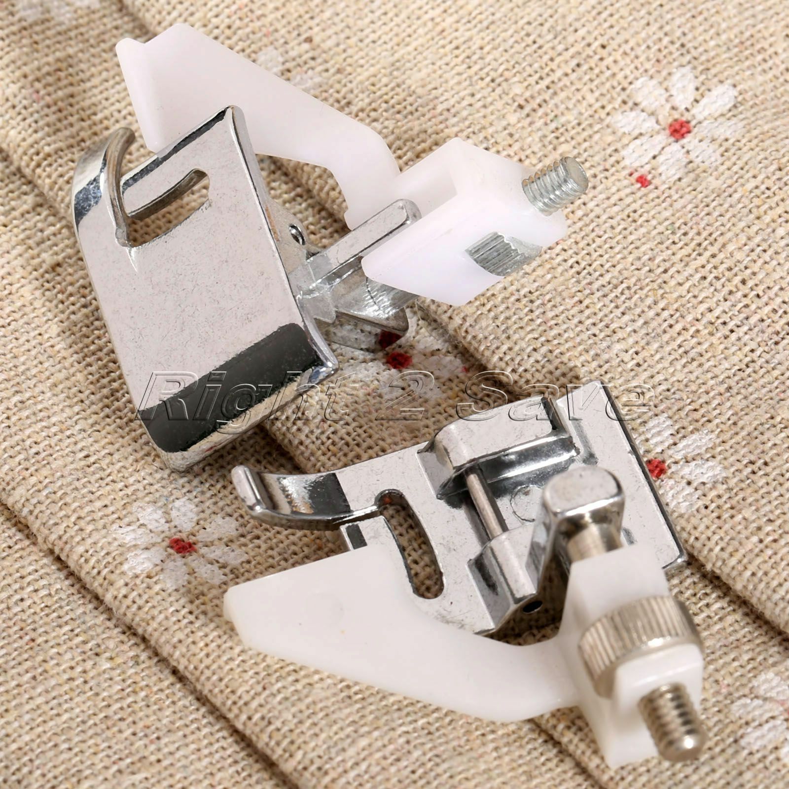 Snap On Blind Hem Sewing Machine Presser Foot Metal Edge Stitching Embellishing
